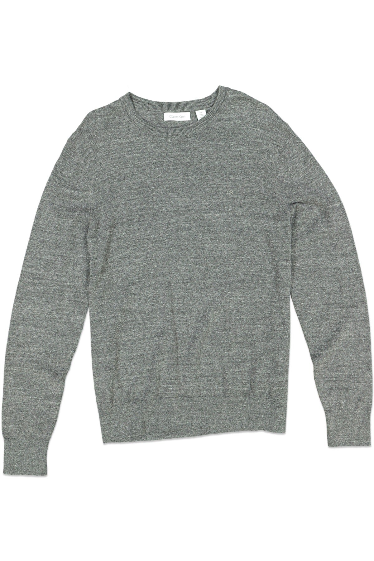 CALVIN KLEIN MARL GREY SWEATER