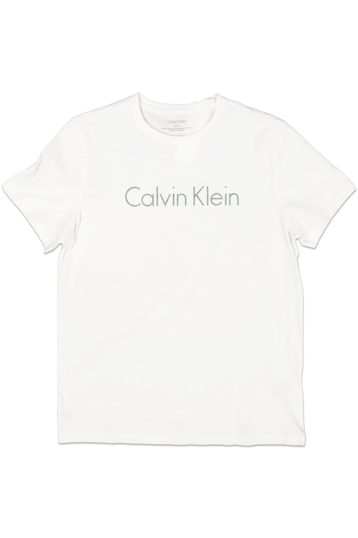CALVIN KLEIN S/S CREW JERSEY TEE WHITE