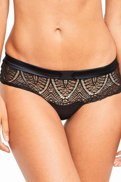 CK Black by Calvin Klein Black Audacious Sheer-Lace Thong thumbnail 4