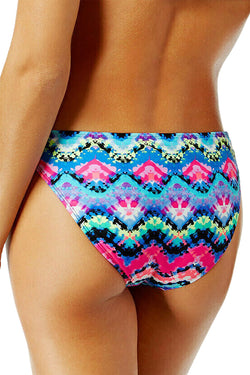 California Waves Rainbow Radio Strappy Bikini Bottom thumbnail 3
