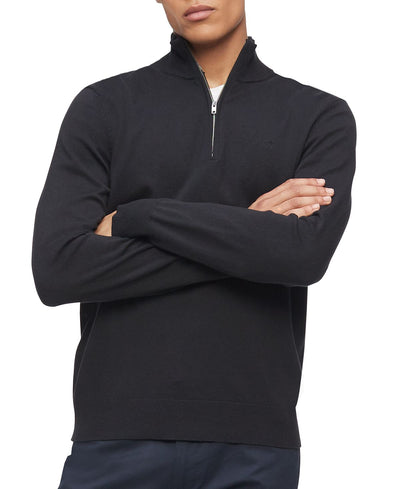 Calvin Klein 1/4-zip Sweater Black