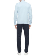 Calvin Klein 1/4-zip Sweater Cerulean
