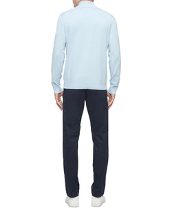 Calvin Klein 1/4-zip Sweater Cerulean thumbnail 2