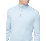 Calvin Klein 1/4-zip Sweater Cerulean