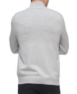Calvin Klein 1/4-zip Sweater Heroic Gray Heather thumbnail 2