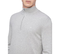 Calvin Klein 1/4-zip Sweater Heroic Gray Heather thumbnail 3