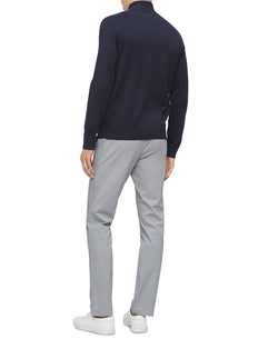 Calvin Klein 1/4-zip Sweater Night Sky Blue thumbnail 2