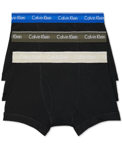 Calvin Klein 3-pk. Classic Cotton Trunks Black thumbnail 1