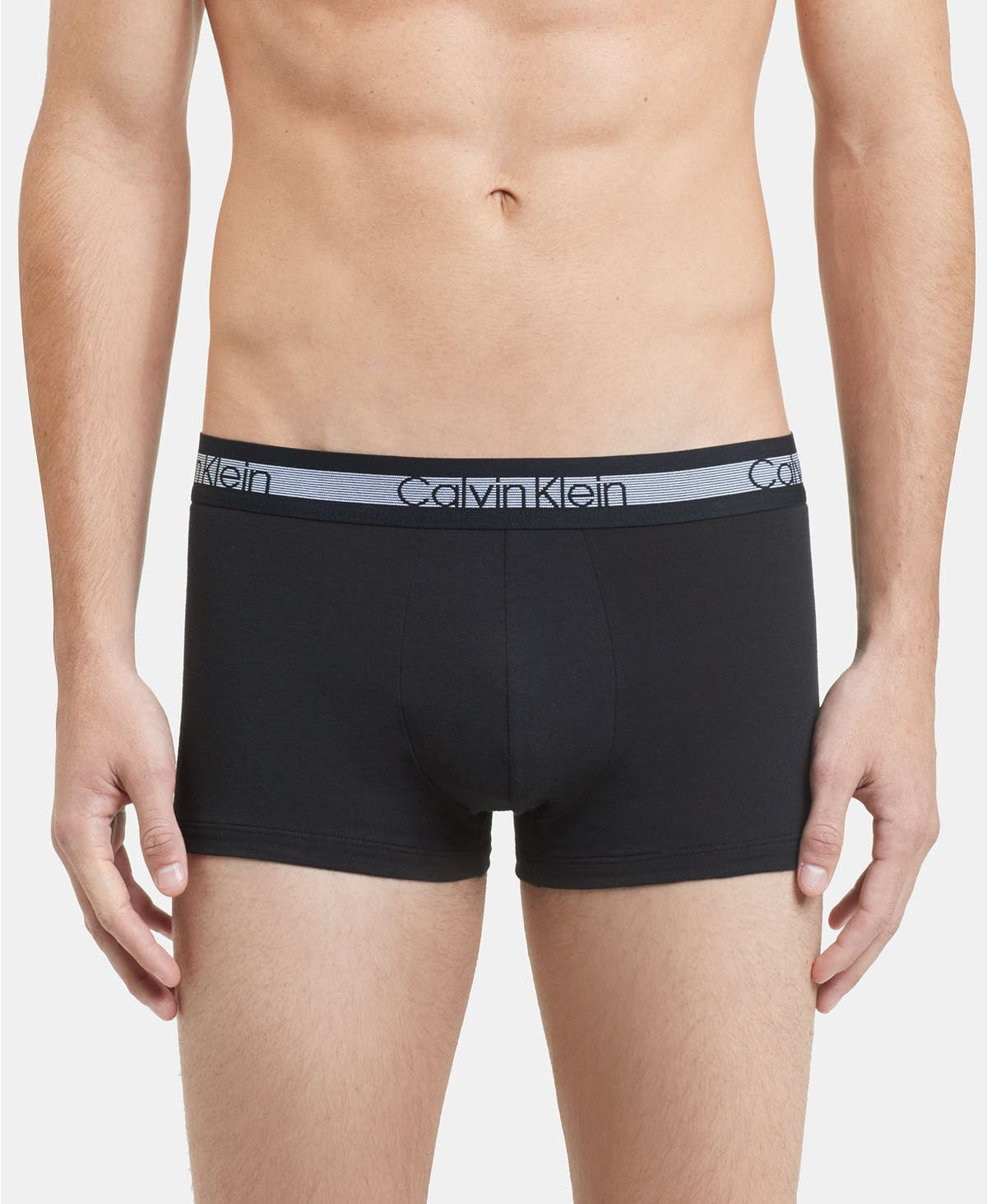 Calvin Klein 3-pk. Cool Stretch Trunks Grey Grey/black/white