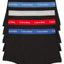 Calvin Klein 5-pk. Cotton Classics Trunks Black/Temper/Lt.Grey