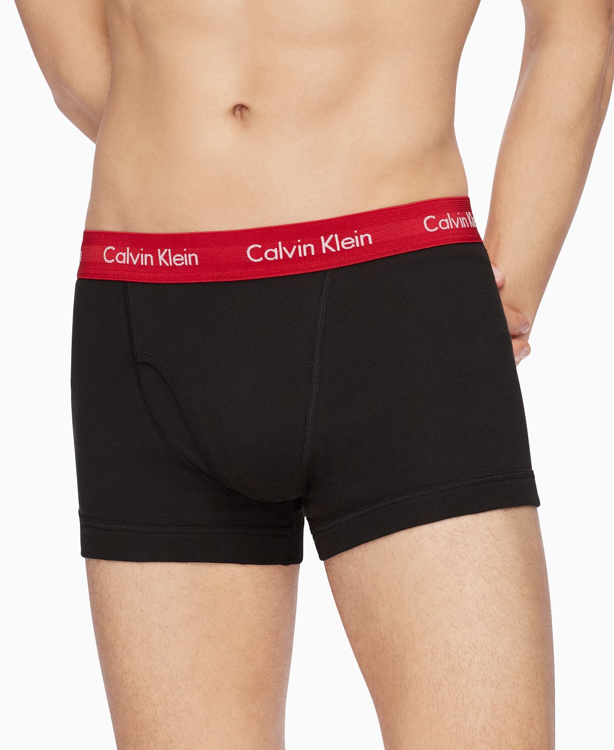 Calvin Klein 5-pk. Cotton Classics Trunks Black/Temper/Lt.Grey