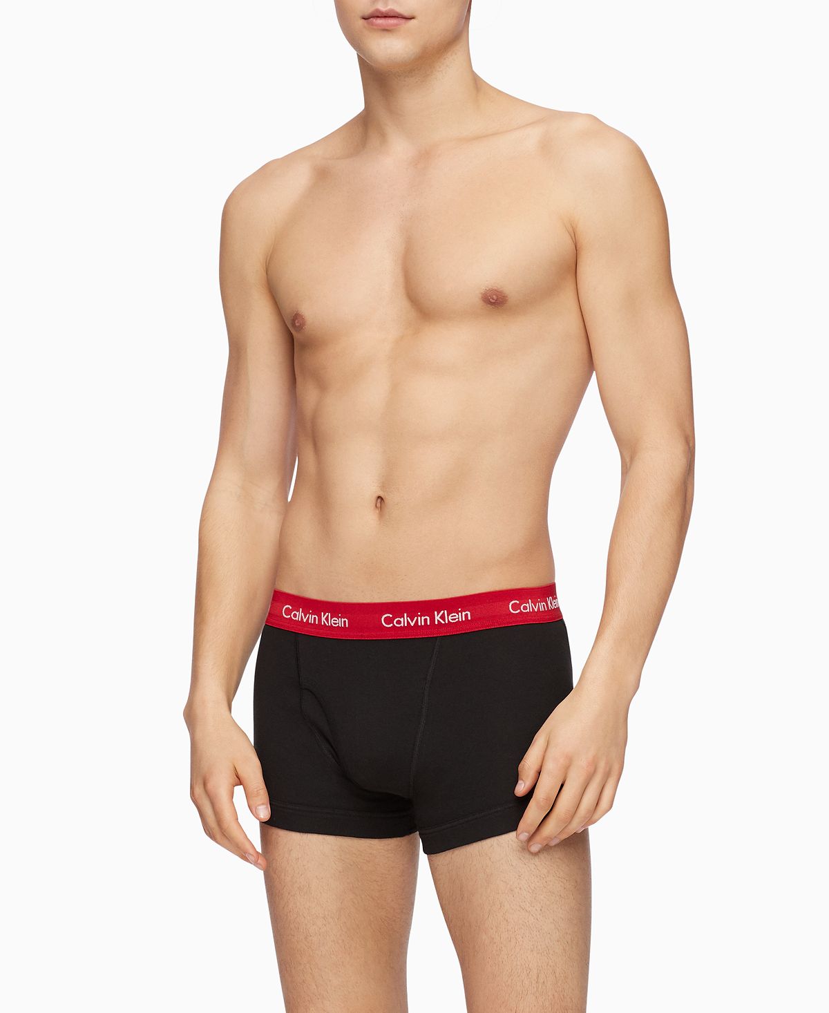 Calvin Klein 5-pk. Cotton Classics Trunks Black/Temper/Lt.Grey