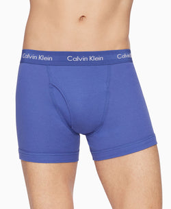 Calvin Klein 5-pk. Cotton Classics Trunks Oxford Tan, Heather, Green, Smoke thumbnail 3