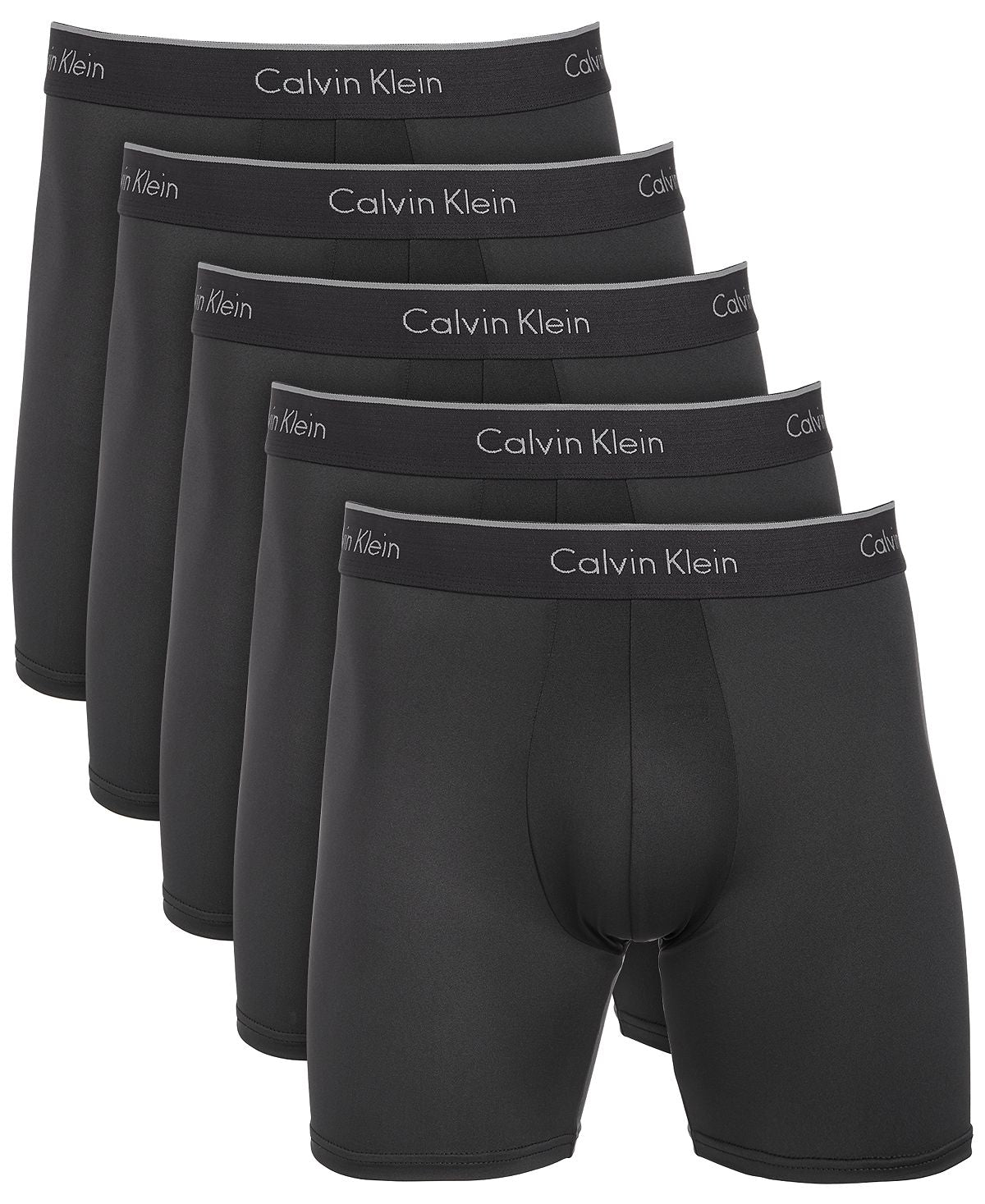 Calvin Klein 5-pk. Stretch Boxer Briefs Black