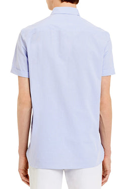 Calvin Klein Amparo Blue Gingham Pocket Shirt thumbnail 2