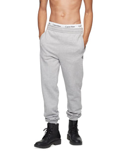 Calvin Klein Archive Logo Fleece Joggers Heroic Grey Heather thumbnail 1