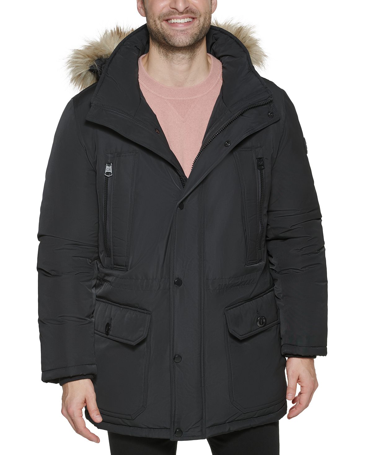 Calvin Klein Arctic Parka Jacket Olive – CheapUndies