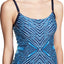 Calvin Klein Artemis Printed Tankini Top in Navy