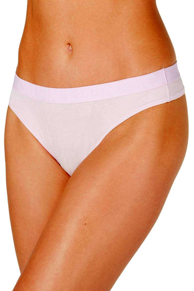 Calvin Klein Aurelie Pink Ultimate Logo-Waist Thong