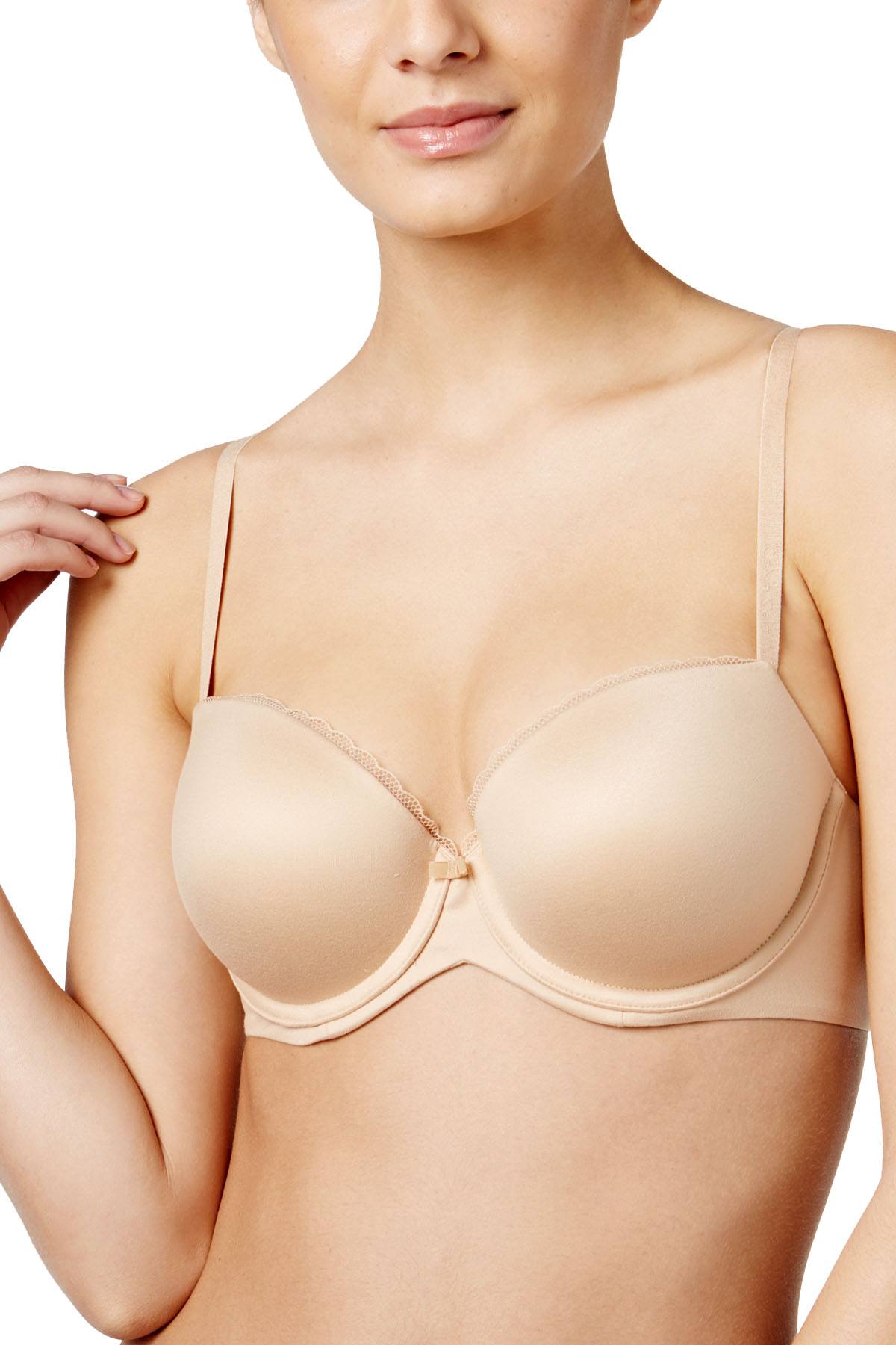 Calvin Klein Bare-Nude Everyday Add-a-Size Balconette Bra