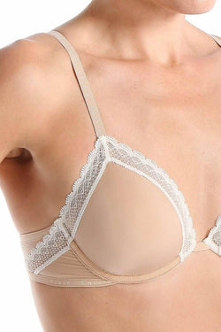Calvin Klein Bare-Nude Signature Lace-Trim Bra thumbnail 4