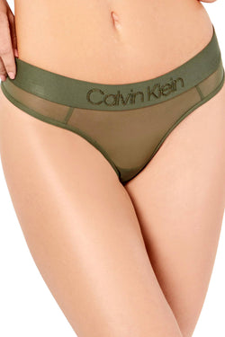 Calvin Klein Beetle Tonal Logo Thong thumbnail 1
