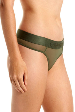 Calvin Klein Beetle Tonal Logo Thong thumbnail 3