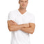 Calvin Klein Big And Tall Cotton Classics V-neck White