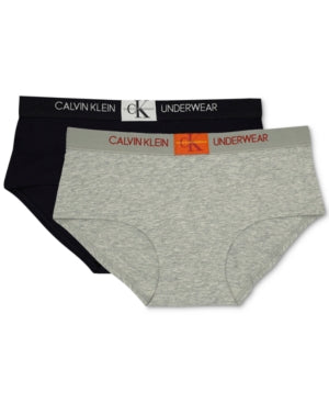 Calvin Klein Big Girls 2-Pack Hipster Underwear Multi