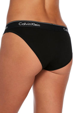 Calvin Klein Black/Black Modern Cotton/Modal Bikini Brief thumbnail 2