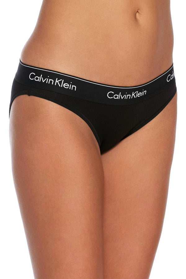 Calvin Klein Black/Black Modern Cotton/Modal Bikini Brief