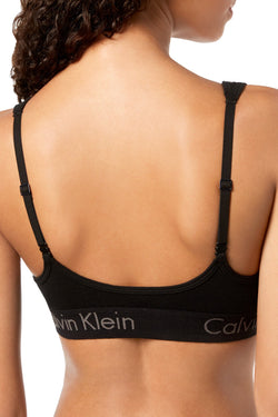Calvin Klein Black Body Lightly Lined Cotton Bralette thumbnail 2