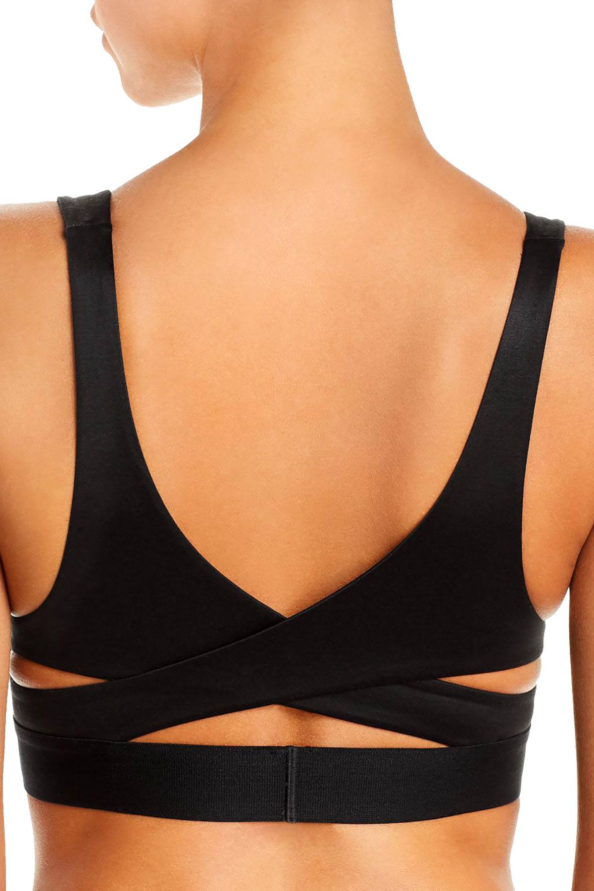 Calvin Klein Black Bold Accents Lightly Lined Wireless Bralette