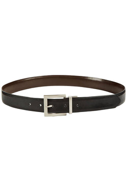 Calvin Klein Black/Brown Smooth Reversible Pant Belt thumbnail 2