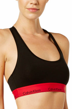 Calvin Klein Black/Empower Modern Cotton Bralette thumbnail 1