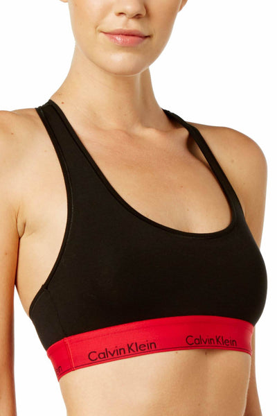 Calvin Klein Black/Empower Modern Cotton Bralette