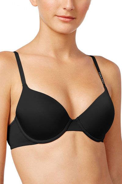 Calvin Klein Black Essence Demi T-Shirt Bra
