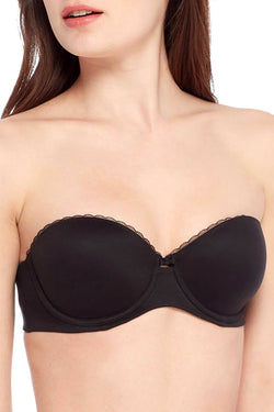 Calvin Klein Black Everyday Calvin Strapless/Convertible Demi Bra thumbnail 2
