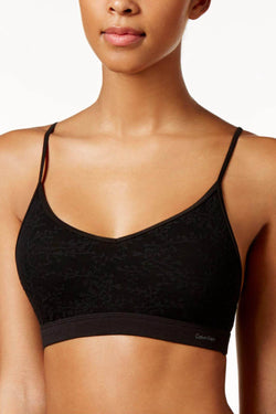 Calvin Klein Black Exclusive Bare Lace Bralette thumbnail 2