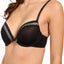Calvin Klein Black Flirty Signature Push-Up Bra
