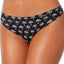 Calvin Klein Black Fools-Paradise Printed Invisibles Thong