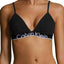 Calvin Klein Black ID Cotton Logo Triangle Bralette