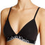 Calvin Klein Black ID Cotton Logo Triangle Bralette