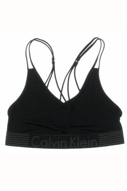 Calvin Klein Black Iron Strength Logo Bralette thumbnail 4