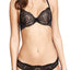 Calvin Klein Black Label Audacious Push Up Plunge Racerback Bra in Black
