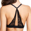 Calvin Klein Black Label Audacious Push Up Plunge Racerback Bra in Black