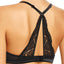 Calvin Klein Black Label Audacious Push Up Plunge Racerback Bra in Black