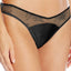 Calvin Klein Black Label Darling Thong in Black