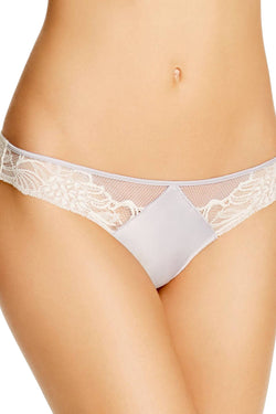 Calvin Klein Black Label Enamored Thong in Winter Mist thumbnail 1
