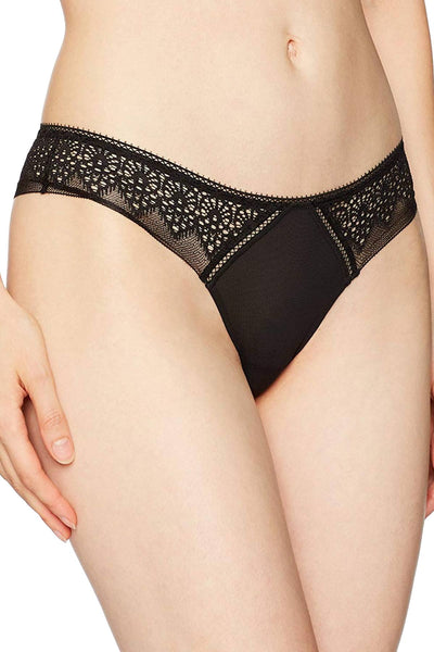 Calvin Klein Black Label Excite Thong in Black